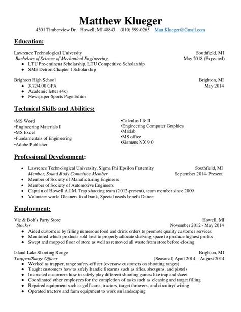 Klueger Matthew Resume Final