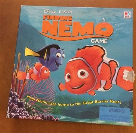 Finding Nemo Board Game Complete Miltonbradley Board Games Nemo