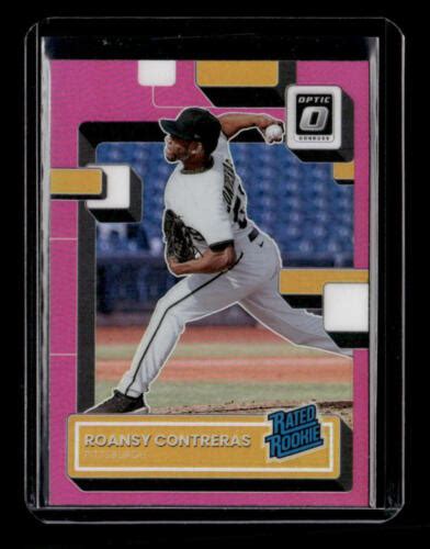 Roansy Contreras Optic Rated Rookie Pink Prizm Refractor