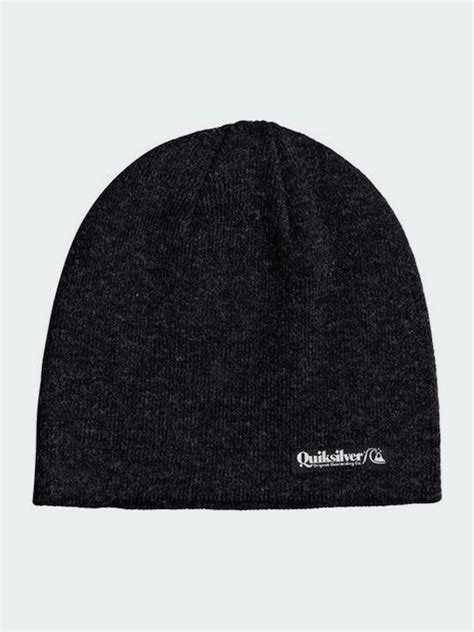 Quiksilver Cushy 2 Ανδρικός Beanie Σκούφος σε Μαύρο χρώμα Aqyha04659