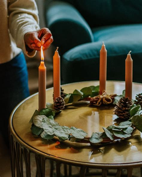 Diy Adventskranz Zum Selbermachen Dille And Kamille