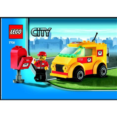 Lego Mail Van Set 7731 Instructions Brick Owl Lego Marketplace