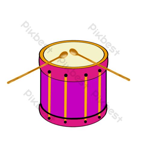 Purple Musical Instrument Drum Drawing Illustration PNG Images | PSD ...