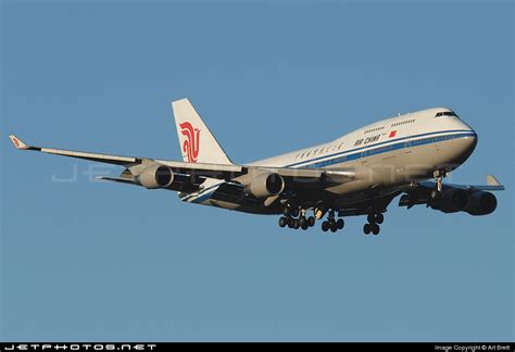 B 2445 Boeing 747 4J6 Air China Art Brett JetPhotos