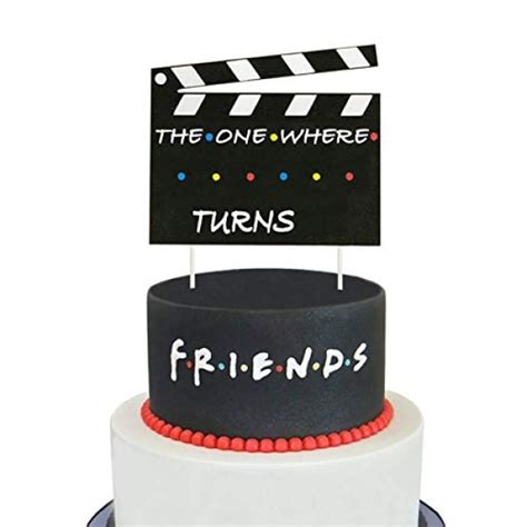 Friends TV Show Birthday Cake Decoration Personalized The ...