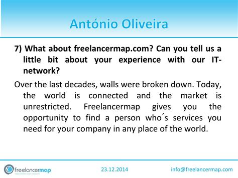 Ppt Ant Nio Oliveira Senior Java Developer Powerpoint Presentation