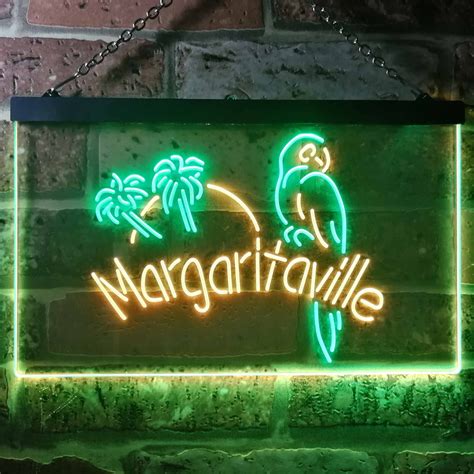 Jimmy Buffett Margaritaville Neon Sign - LED LAB CAVE