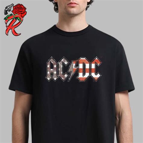 Ac Dc 4th Of July Collection 2024 Acdc Logo Faded Glory Stars And