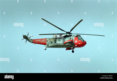 Westland Sea King Mk 5 Sar Helicopter Stock Photo Alamy