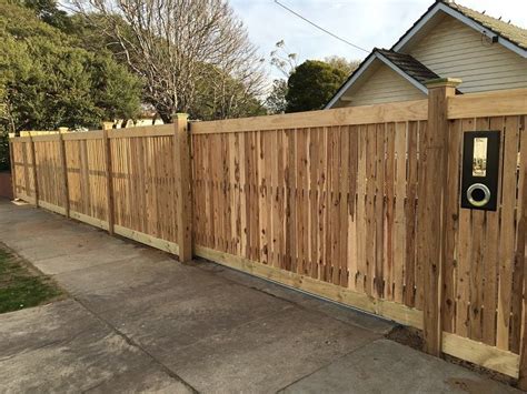 Home Nailed It Fencing Picket Fences Paling And Merbau Fencing And