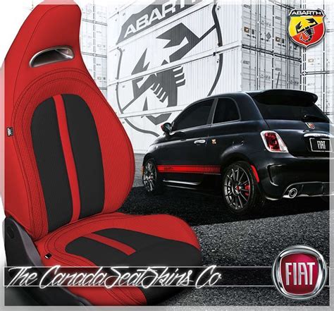 Fiat Abarth Custom Leather Upholstery In Custom