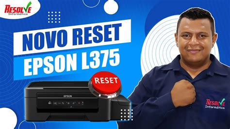 Reset Epson L L Almofada De Tinta Da Impressora Est No Final De