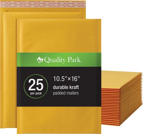 Amazon Quality Park Large Bubble Mailers X Inch Kraft