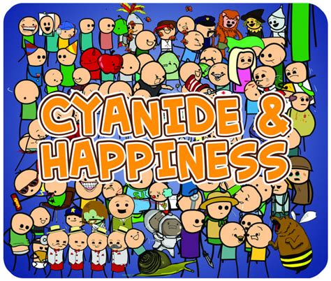 Cyanide And Happiness Every Character Mousepad The Cyanide And Happiness