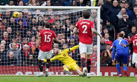 Man United 3 0 Leicester De Gea Samai Rekor Schmeichel Rashford Capai