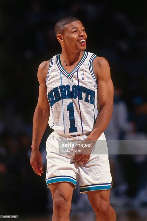 News Photo : Muggsy Bogues of the Charlotte Hornets walks... Nba ...