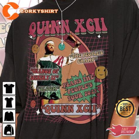 Quinn Xcii Plans The Peoples Tour 2023 Music Concert Shirt Corkyshirt