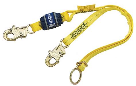 M Dbi Sala Shock Pack Steel Tie Back Shock Absorbing Lanyard