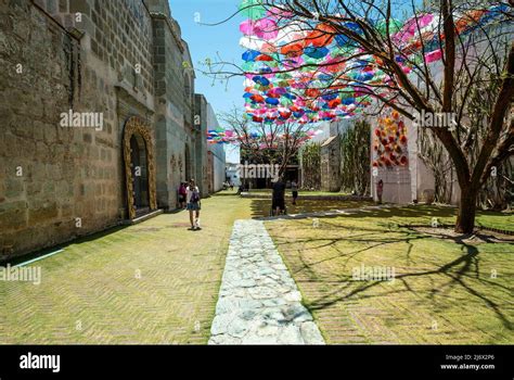 Centro Cultural San Pablo Oaxaca Mexico Stock Photo Alamy