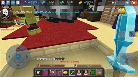 Jogando Bedwars Meu Primo Emmanuel EMMANUMITO YouTube