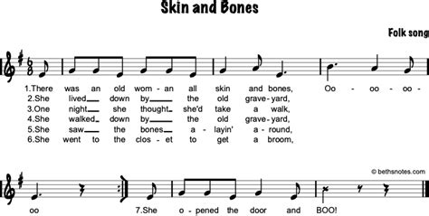 Skin and Bones - Beth's Notes