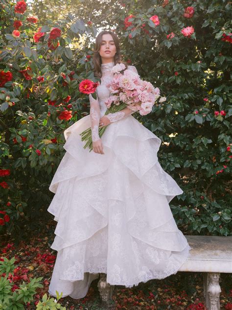 Monique Lhuillier Bridal Spring Lookbook