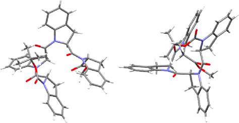 X Ray Diffraction Molecular Structure Of Two Views Ccdc Number