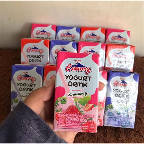 Jual Cimory Yogurt Drink Kotak 125 Ml 125ml Shopee Indonesia