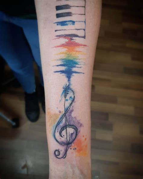 101 Best Treble Clef Tattoo Designs You Need To See!