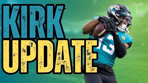 Christian Kirk Fantasy Football Injury Update Latest News And Impact