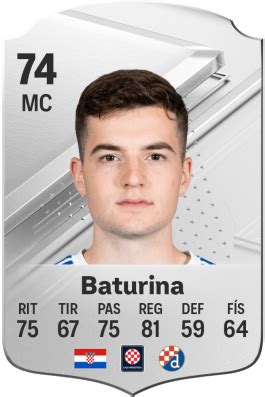 Valoraciones Jugadora De EA Sports FC 24 Martin Baturina Electronic Arts