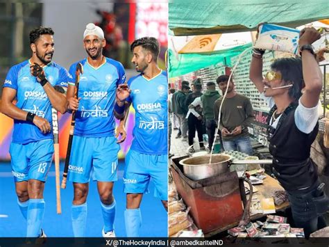 Fans Take Selfies With Dolly Chaiwala, Ignore India's Hockey Stars At Airport | Hockey News