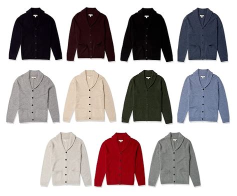 In Review Amazon Goodthreads Lambswool Shawl Collar Cardigan