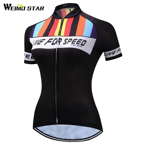 Weimostar Pro 팀 Racing 사이클링 Jersey Top Women MTB Bicycle Cycling 옷