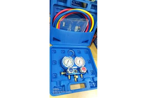 Đồng hồ nạp gas đôi Value VMG-2-R410A-B