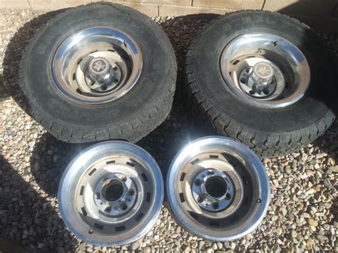 Nice Set Of X Chevy Rally Wheels Lug For Sale In Tucson Az Offerup