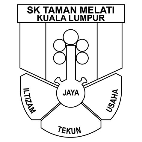 Logo Sekolah Sk Taman Melati Kl