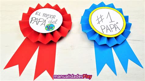 Cómo hacer una medalla casera de papel fácil Manualidades Play