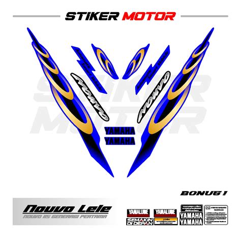 Jual NS14 STRIPING STIKER STICKER LIS YAMAHA NOUVO LELE NUVO NUOVO