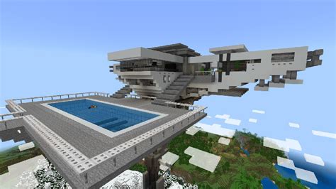 Modern Sky Base by Minty (Minecraft Marketplace Map) - Minecraft Marketplace (via ...