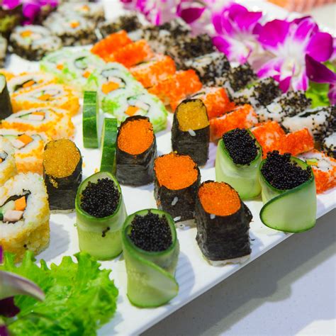 Tobiko Trứng Cá Chuồn Trong Sushi Và Sashimi