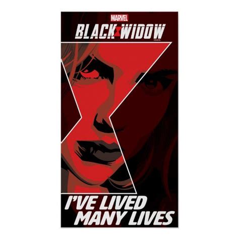 Black Widow Hourglass Reveal Poster