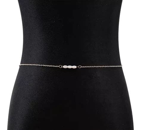 Body Chain Cadena Para La Cintura Bikini Con Perlas Meses sin interés