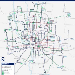 Cleveland transit network (Source: GCRTA, http://www.riderta.com ...