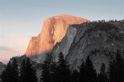 Half Dome Sunset Yosemite National Park Photograph By Vincent