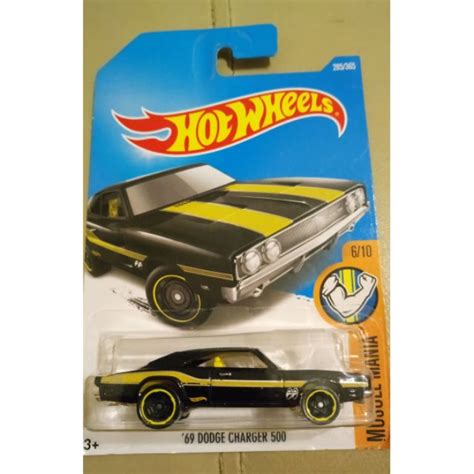 Hot Wheels 69 Dodge Charger 500 Imperfect Painting Defects Lousy Blister Shopee Malaysia