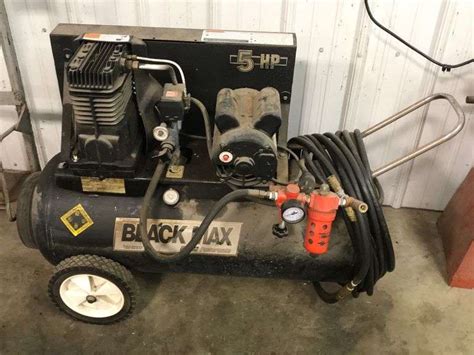 Coleman Powermate Black Max Air Compressor Peterson Land Auction Llc