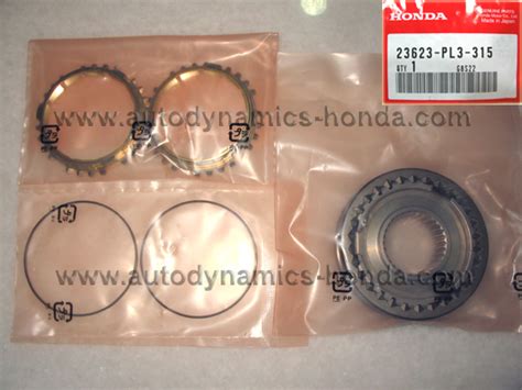 Honda PL3 Sleeve Set Synchronizer 3rd 4th