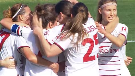 Milan Femminile Si Avvicina La Sfida Alla Capolista Roma