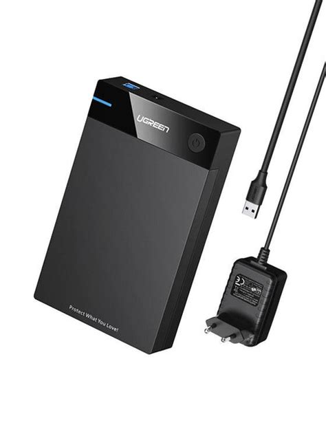 Внешний корпус Ugreen карман для жесткого диска для HDD/SSD 3.5" SATA ...